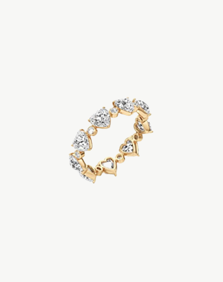 Sculptural Diamond Ring